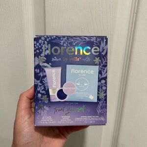 Florence by Mills skincare set - lips + face